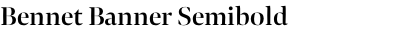 Bennet Banner Semibold